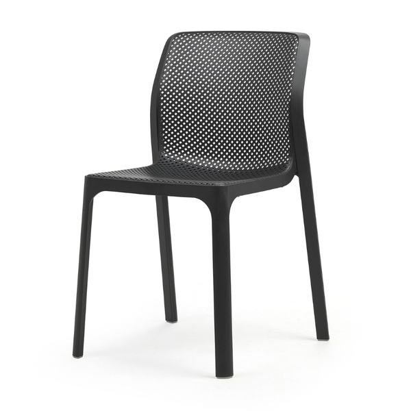 NARDI BIT Szürke minimalista Műanyag kültéri szék