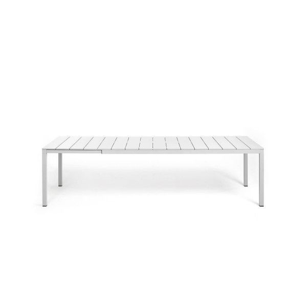 NARDI RIO 210 Fehér minimalista Kültéri komplett asztal