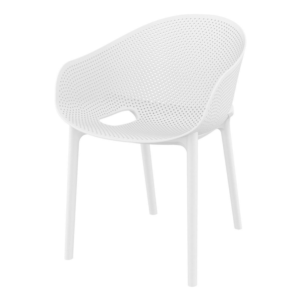 ST SKY PRO Fehér design Műanyag kültéri szék