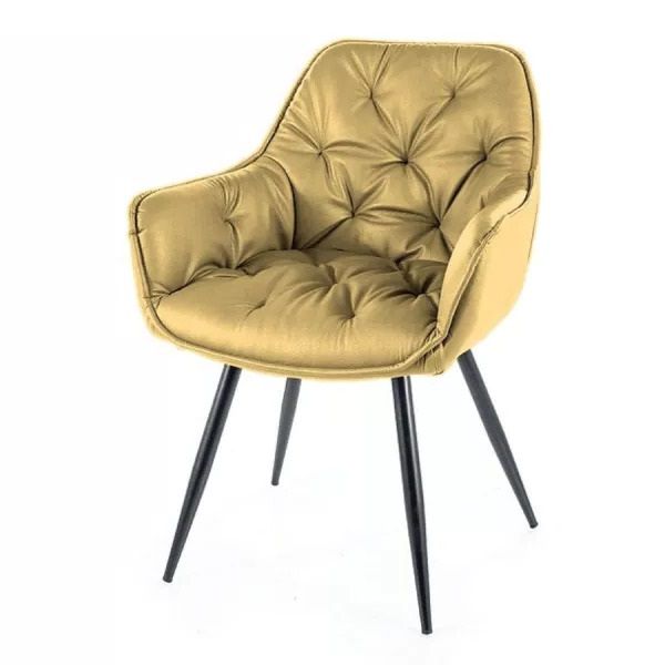 SI CHERRY Bézs design Kárpitos beltéri szék