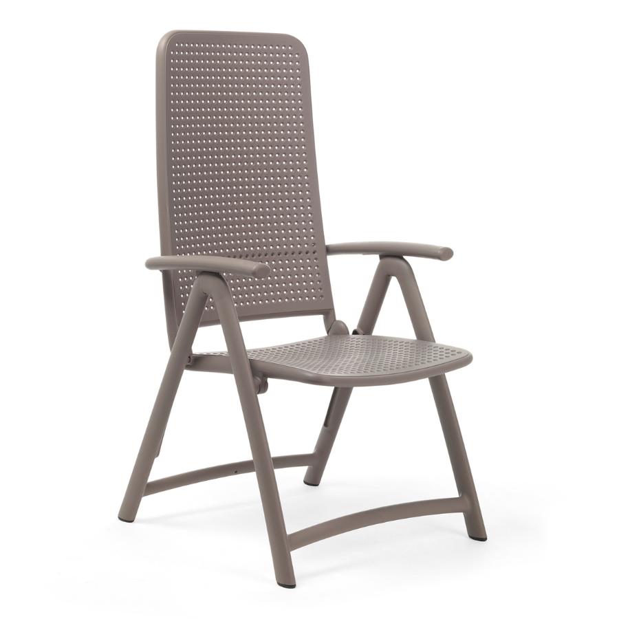 NARDI DARSENA Barna modern Műanyag kültéri szék