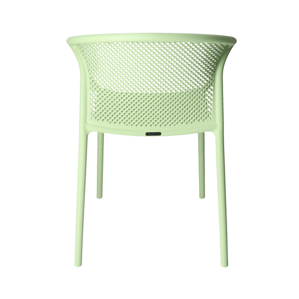 DL MATCHA Zöld modern Műanyag kültéri szék