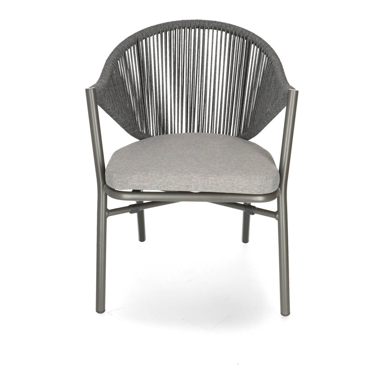 DL CUBA LIBRE Szürke design Polirattan kültéri szék