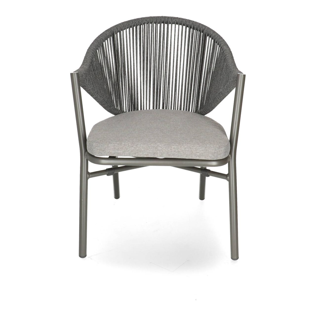 DL CUBA LIBRE Szürke design Polirattan kültéri szék