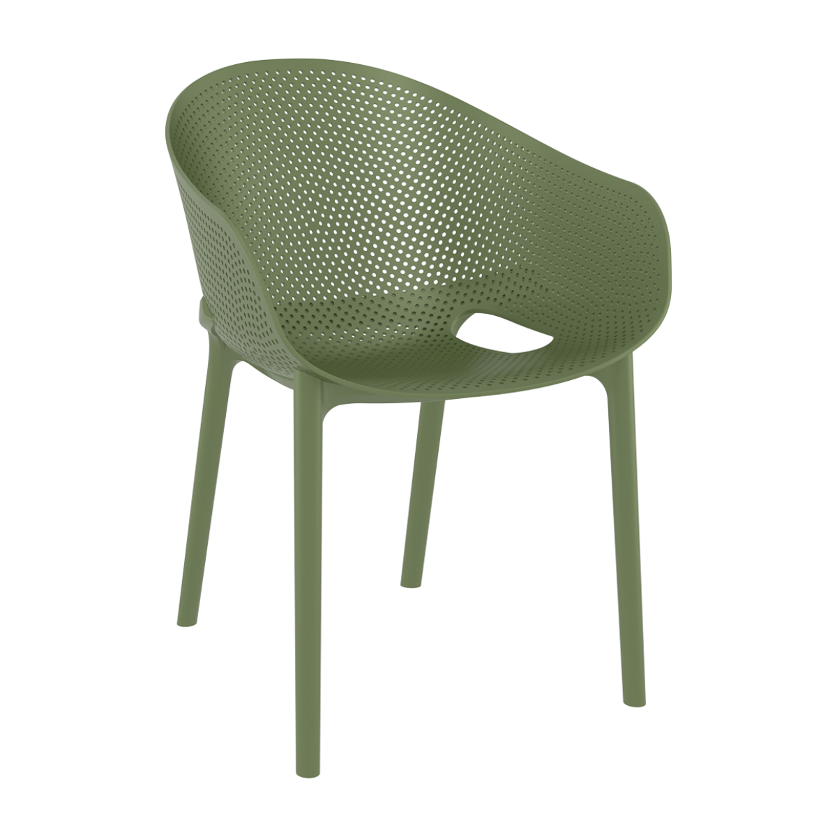 ST RAIN PRO  Oliva design Műanyag kültéri szék