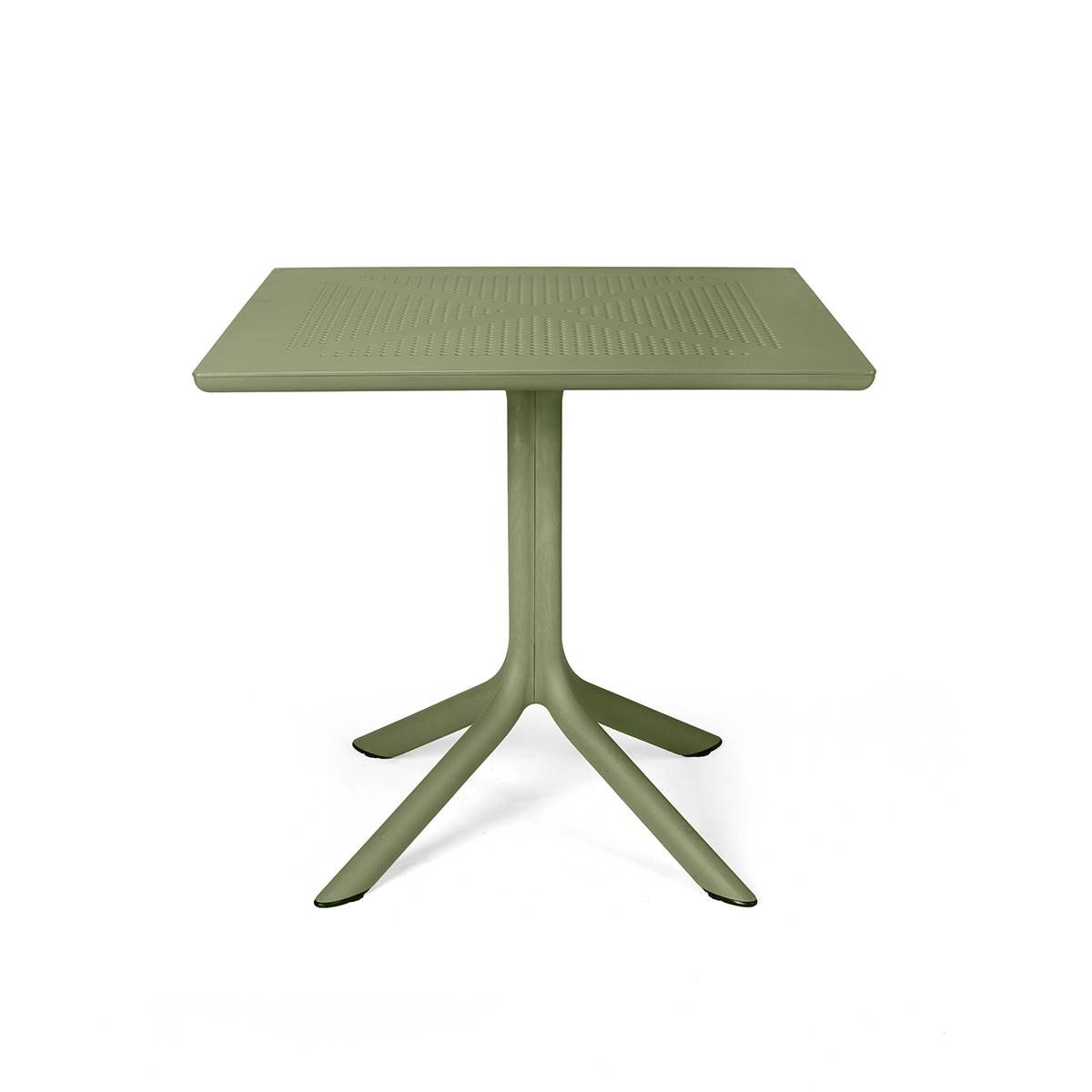 NARDI CLIP 80 Zöld modern Kültéri komplett asztal