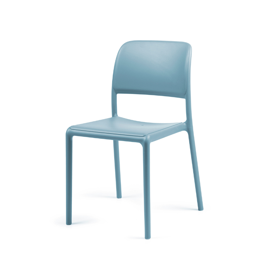 NARDI RIVA BISTROT Kék minimalista Műanyag kültéri szék