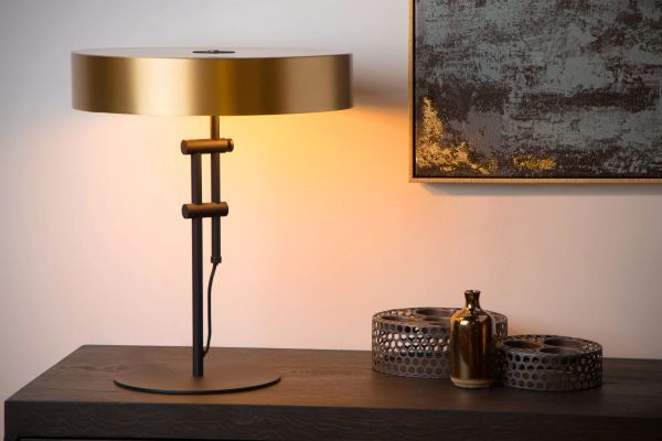 LC ADA Arany design Beltéri asztali lámpa