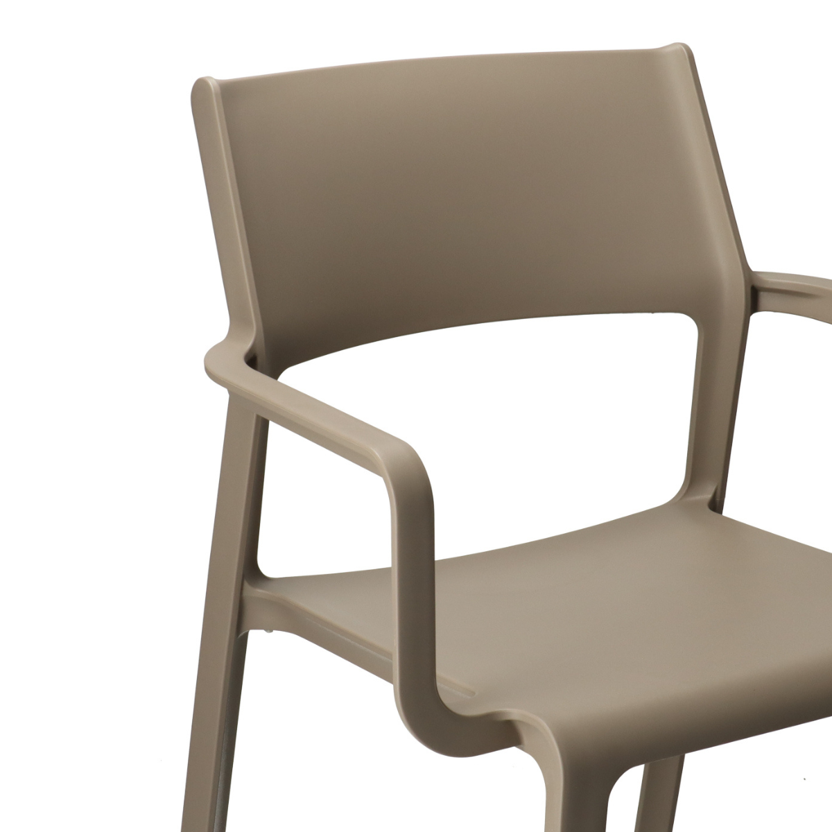 NS BAAKO SAND Taupe design Műanyag kültéri szék