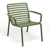 NARDI DOGA RELAX Zöld design Műanyag kültéri szék