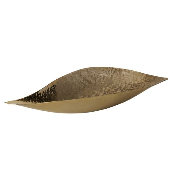 B LEAF BOWL Arany design, elegáns Dekoráció