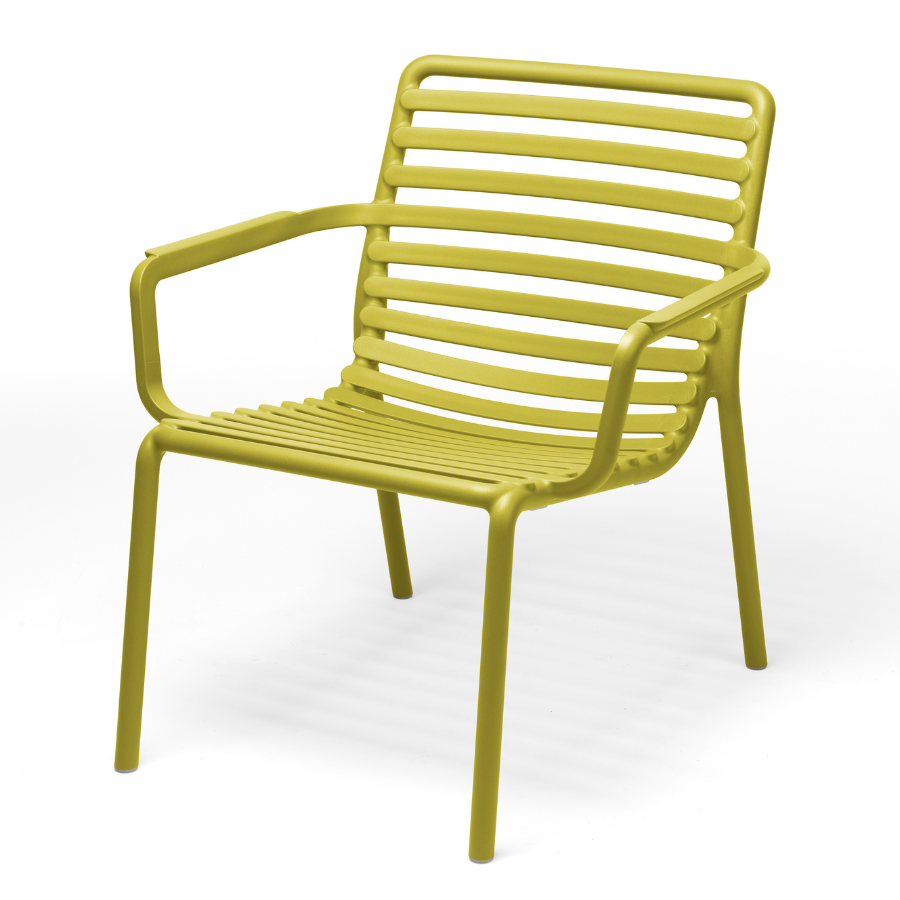 NARDI DOGA RELAX Világoszöld design Műanyag kültéri szék