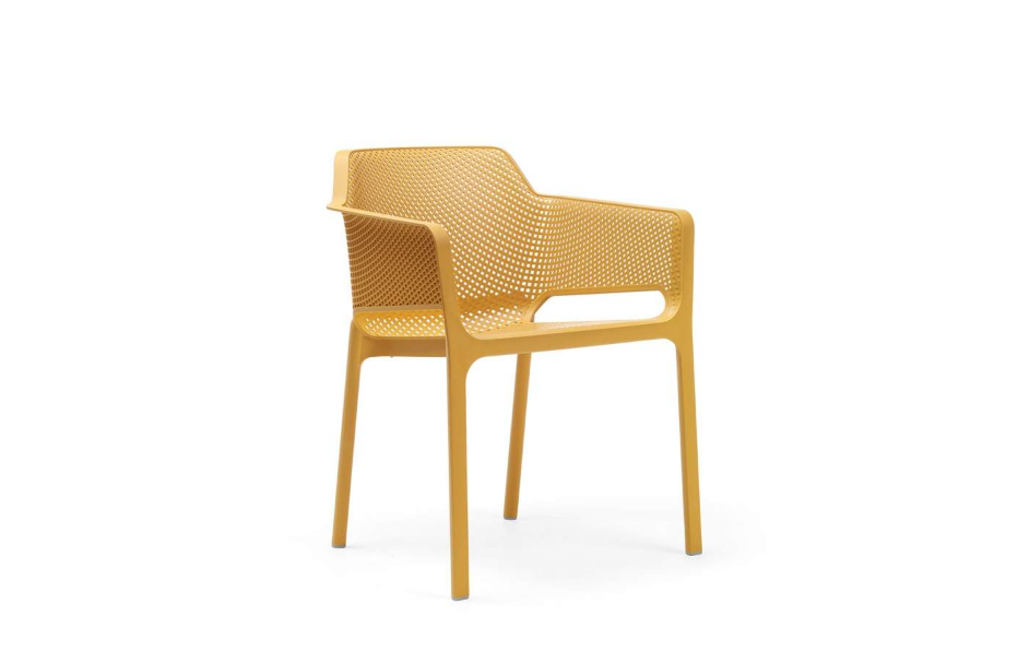 NARDI RIO 210 / NET 10 személyes Sárga minimalista Kültéri szett
