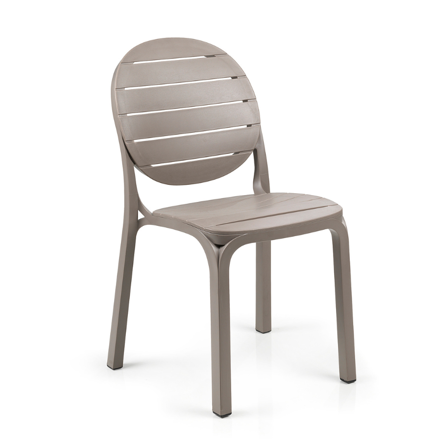 NARDI ERICA Bézs design Műanyag kültéri szék