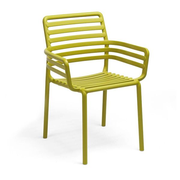 NARDI DOGA Világoszöld design Műanyag kültéri szék
