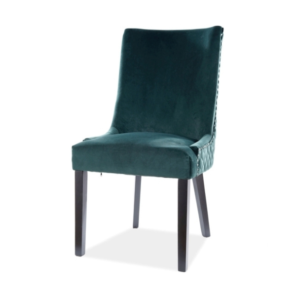 SI LEONA Zöld klasszikus Kárpitos beltéri szék