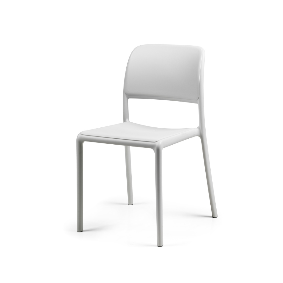 NARDI RIVA BISTROT Fehér minimalista Műanyag kültéri szék