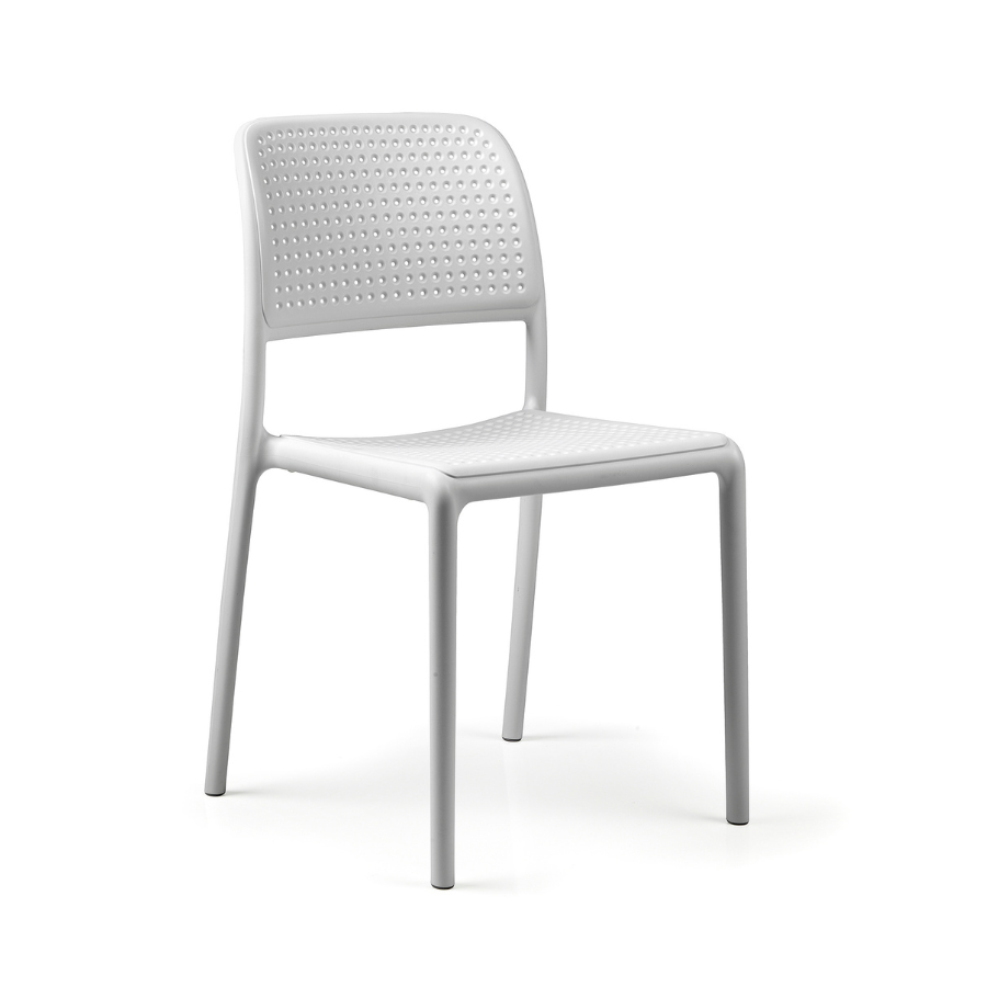 NARDI BORA BISTROT Fehér klasszikus Műanyag kültéri szék