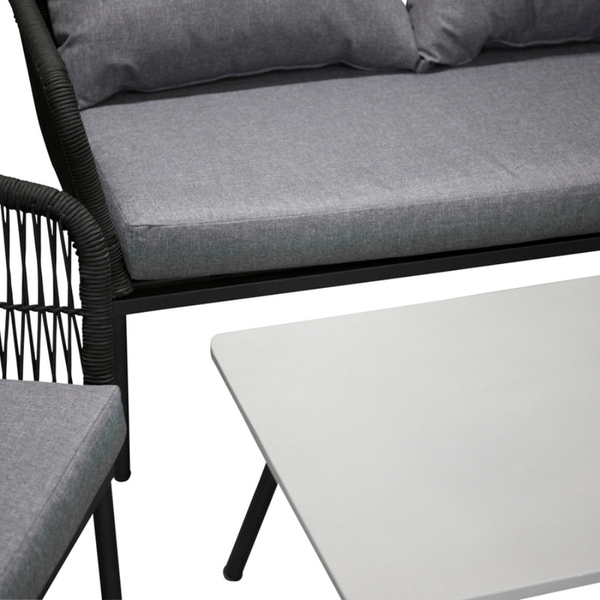 VD LINDA Szürke design Kültéri lounge bútor