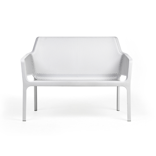 NARDI NET BENCH Fehér modern Kültéri pad