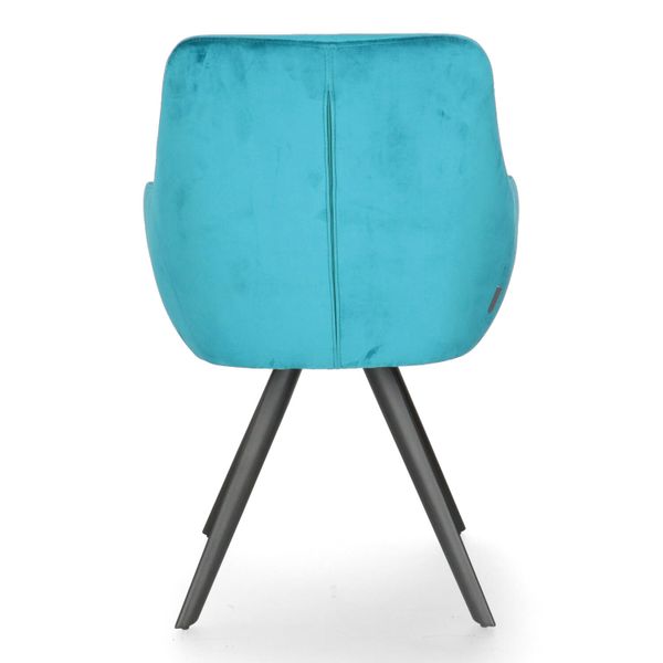 DL PICASSO Türkiz design, elegáns Kárpitos beltéri szék