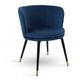 DL FULLMOON Kék elegáns Kárpitos beltéri szék