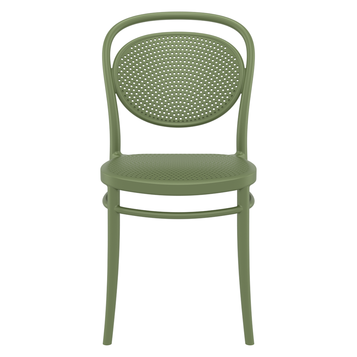 ST MARCEL Zöld modern Műanyag kültéri szék
