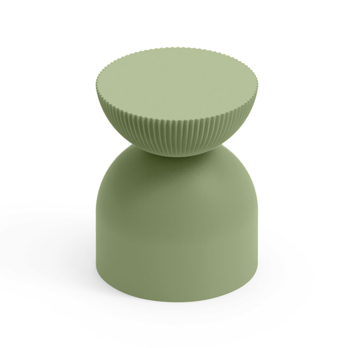 LX LILO STOOL  Zöld design Lerakóasztal