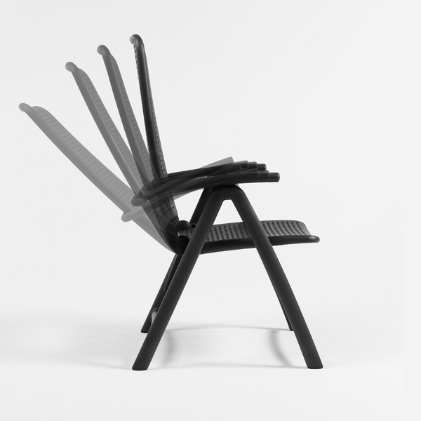 NARDI DARSENA Szürke modern Műanyag kültéri szék