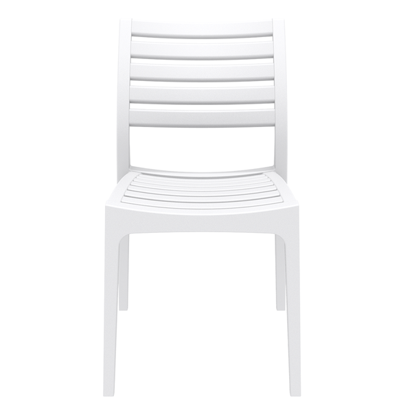 ST ARES Fehér design Műanyag kültéri szék