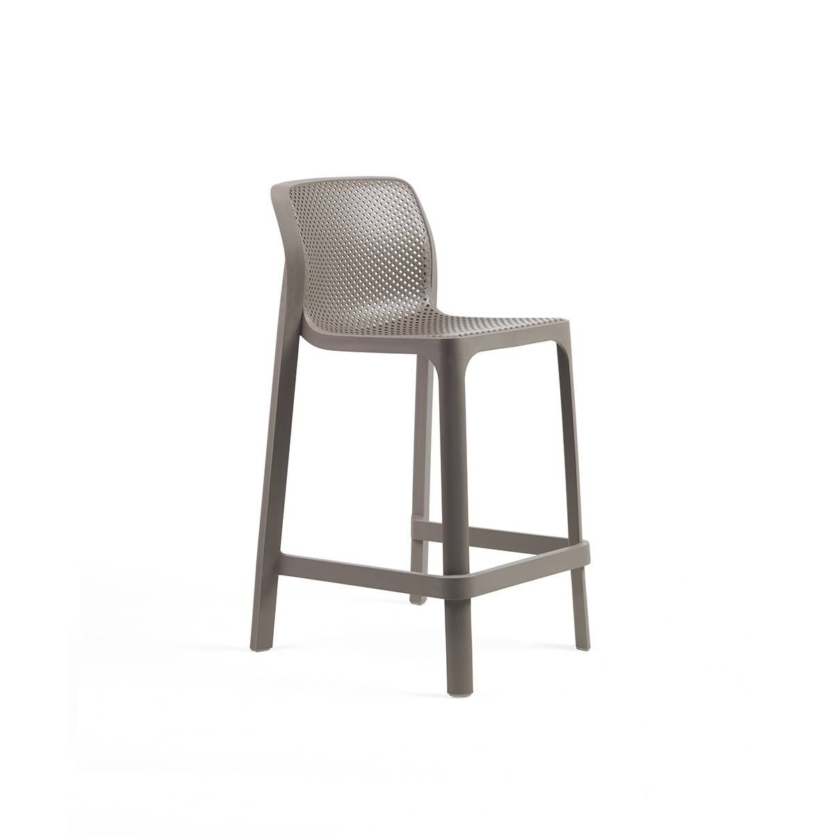 NARDI NET STOOL MINI Több színben minimalista Műanyag kültéri bárszék