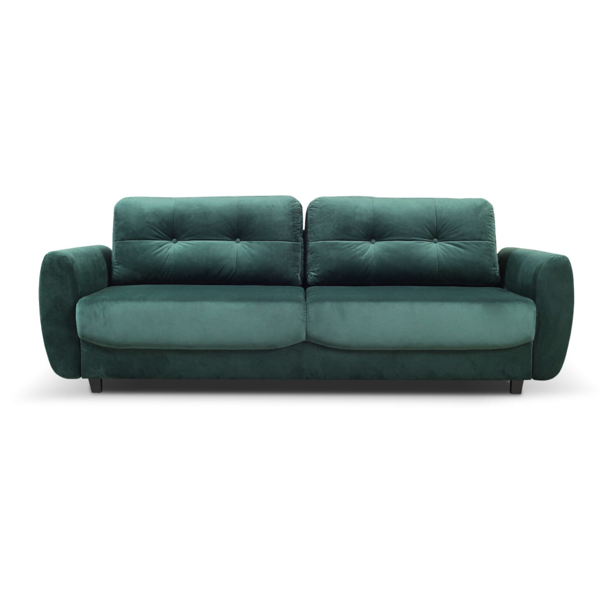 PZ WILTON Zöld klasszikus Ágyazható kanapé
