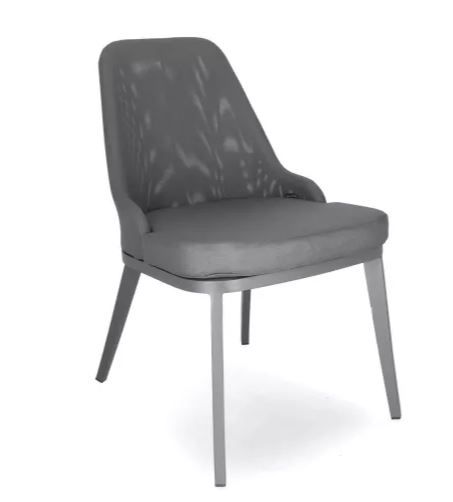 DL ARO S Szürke minimalista Tessil betétes kültéri szék
