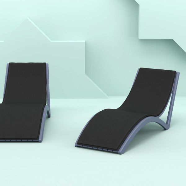 ST WAVE Fehér design Napágy