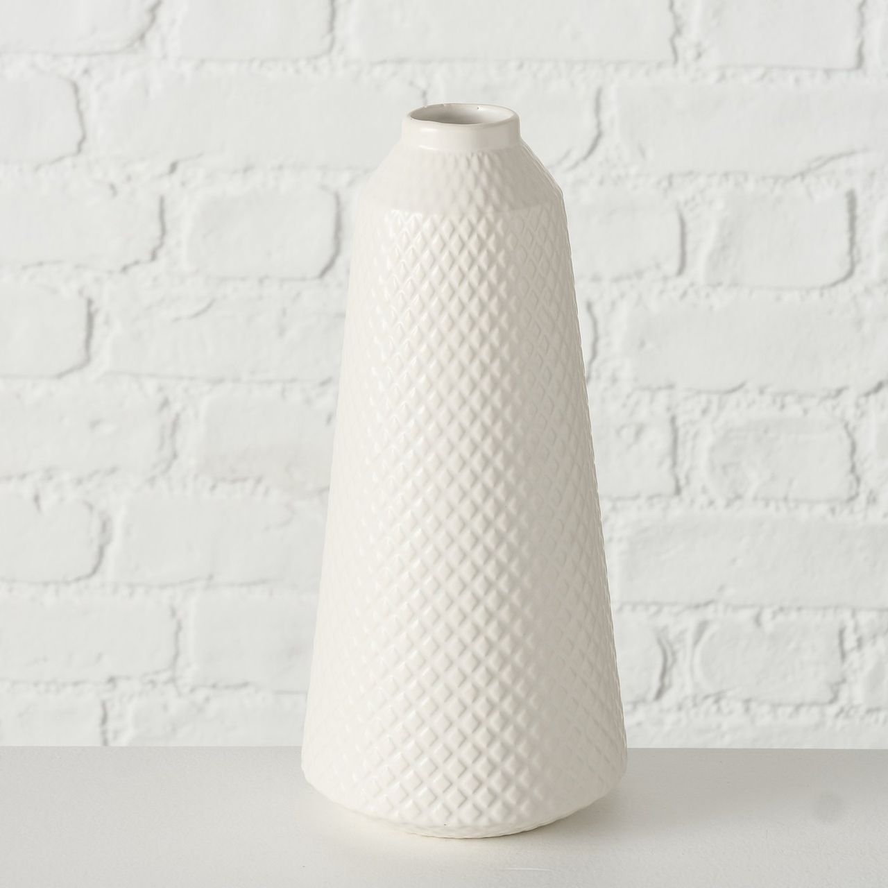 B MEDIVA VASE Fehér modern Asztali dekoráció