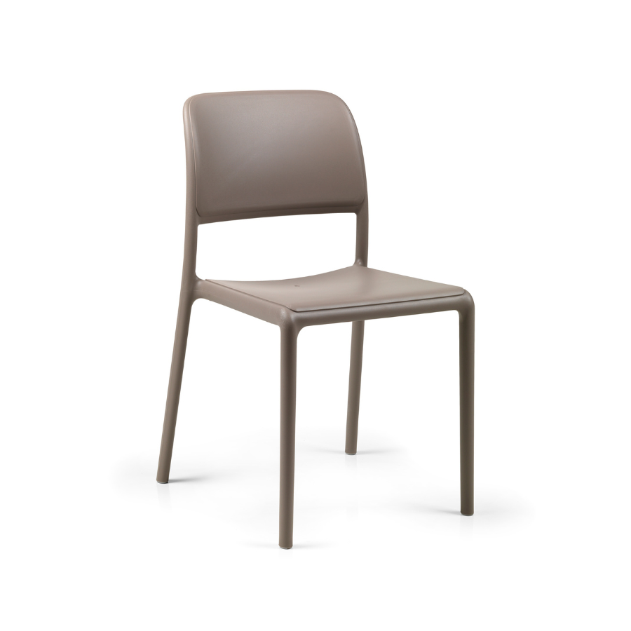 NARDI RIVA BISTROT Taupe minimalista Műanyag kültéri szék