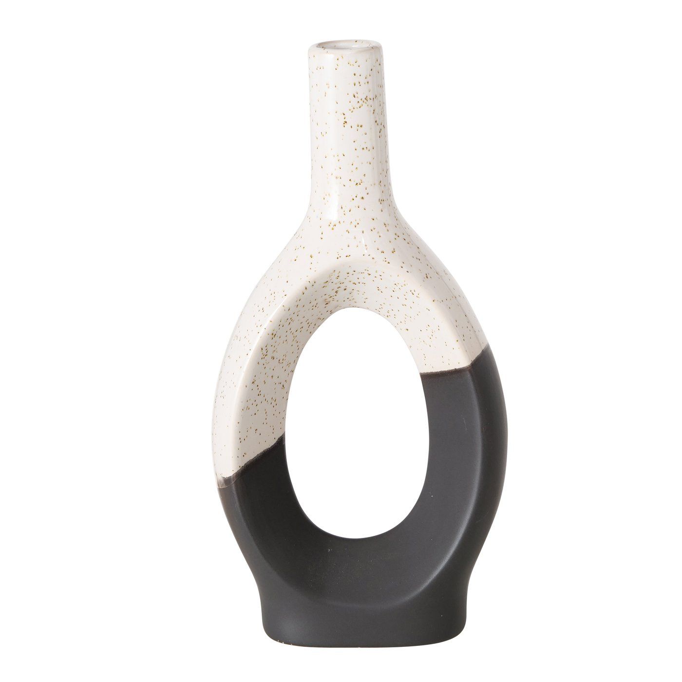 B OMEGA VASE Fekete, Fehér design Asztali dekoráció