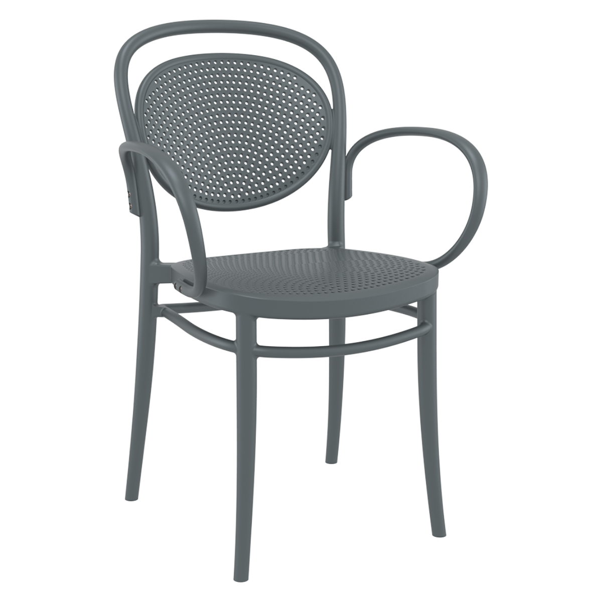 ST MARCEL XL Szürke modern Műanyag kültéri szék