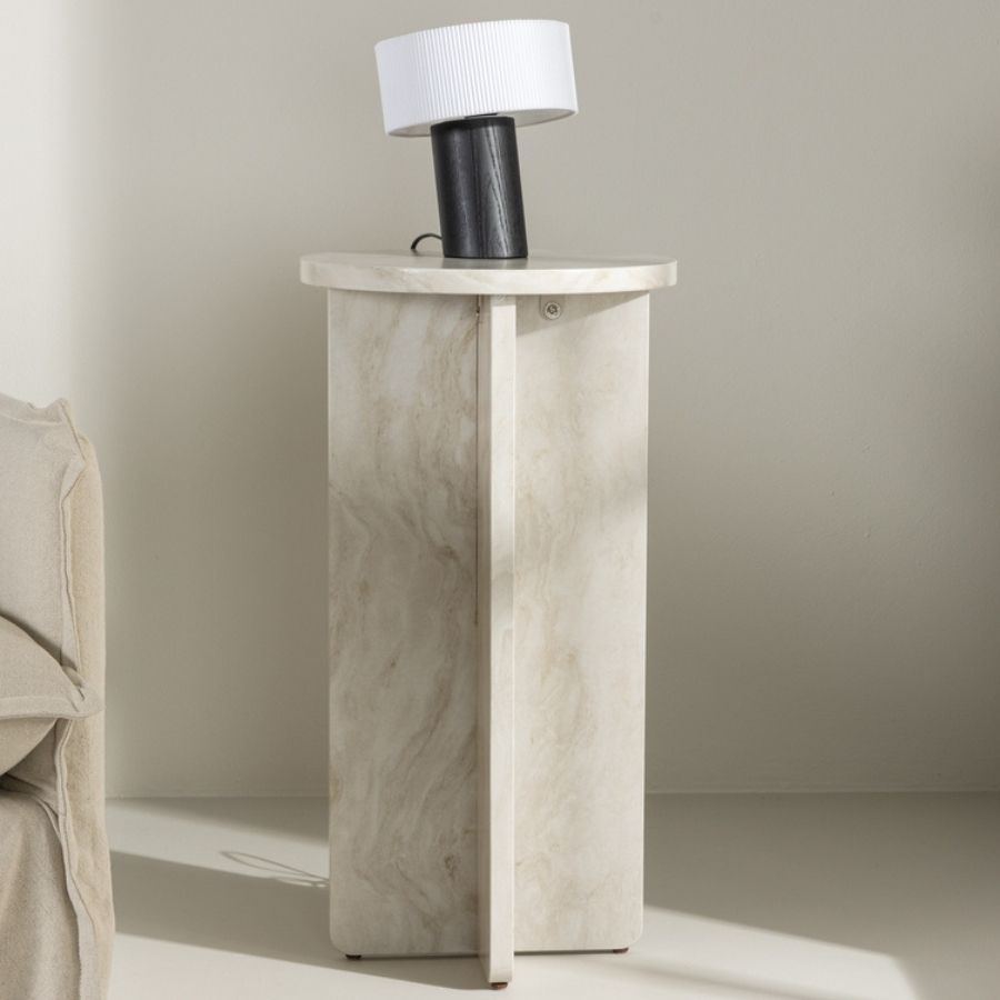 VD SAND 40CM Bézs elegáns Konzolasztal