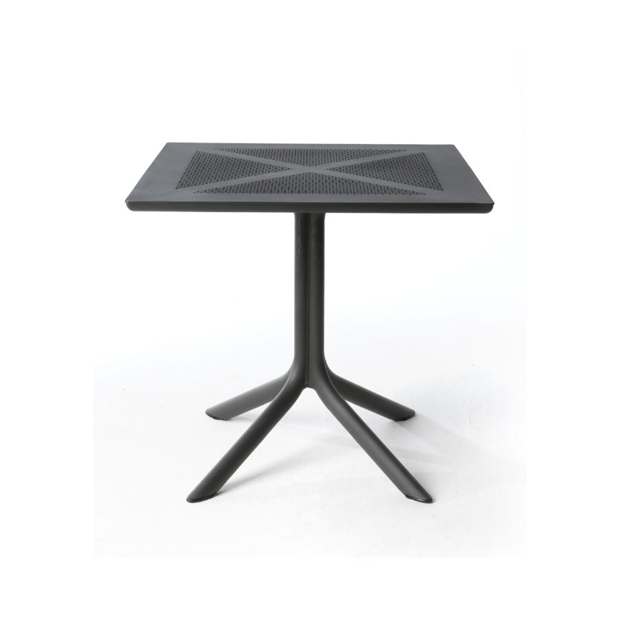NARDI CLIP 70 Szürke minimalista Kültéri komplett asztal