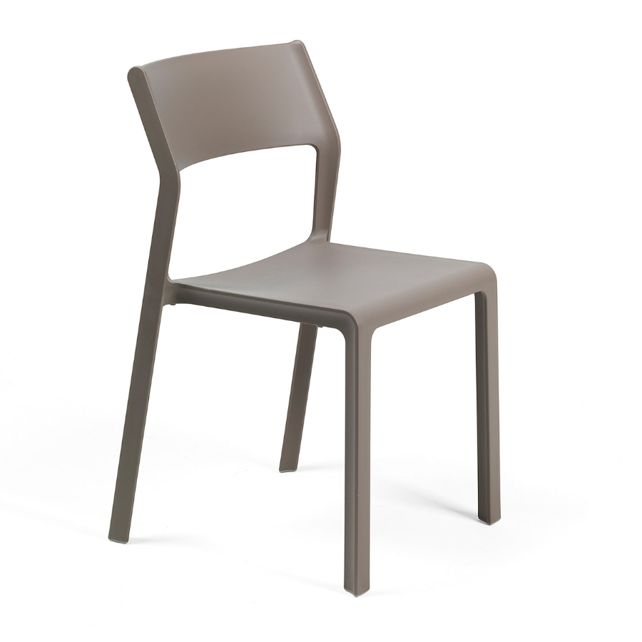 NARDI TRILL BISTROT Taupe minimalista Műanyag kültéri szék