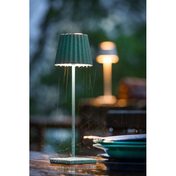 OS BELL Zöld minimalista Kültéri asztali lámpa