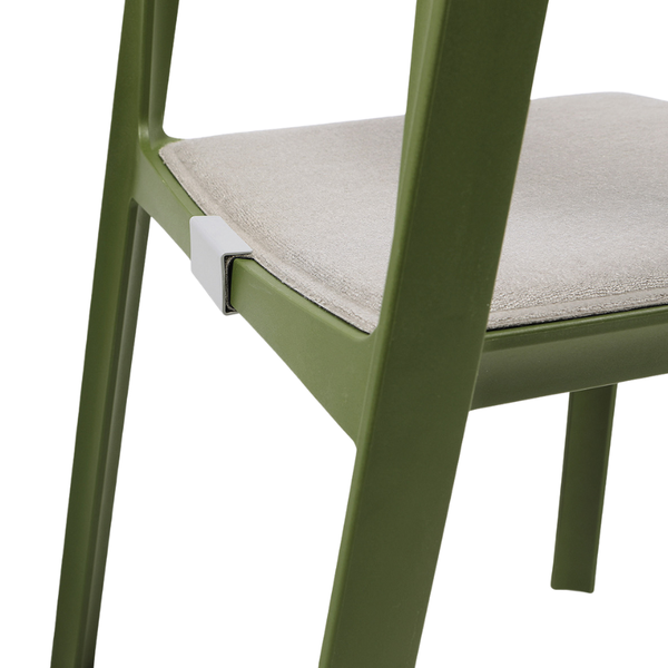 NARDI TRILL BISTROT Zöld minimalista Műanyag kültéri szék