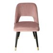 DL FANNY MARSHMALLOW Rózsaszín design, elegáns Kárpitos beltéri szék