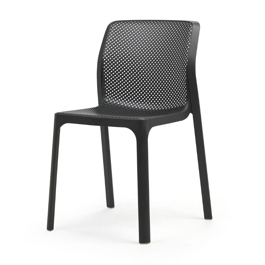 NARDI BIT Szürke minimalista Műanyag kültéri szék