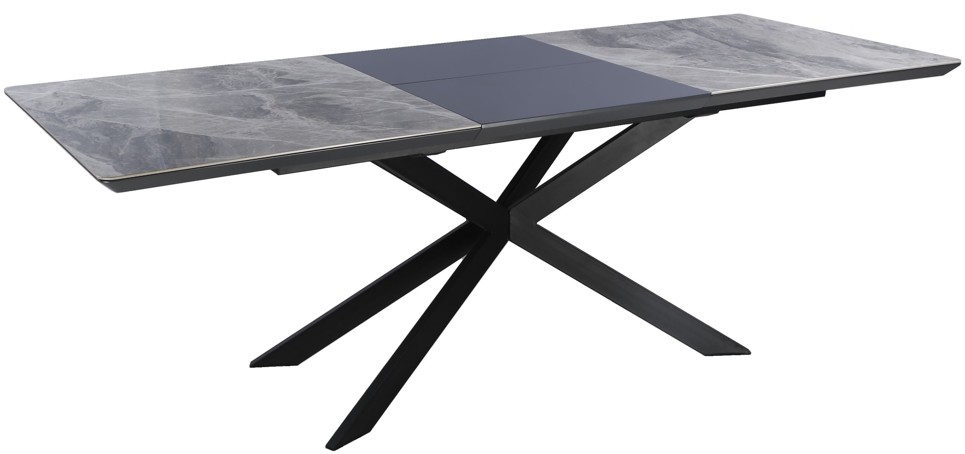 DL APOLLO G Szürke design, elegáns Bővíthető étkezőasztal