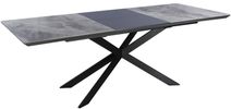 DL APOLLO G Szürke design, elegáns Bővíthető étkezőasztal