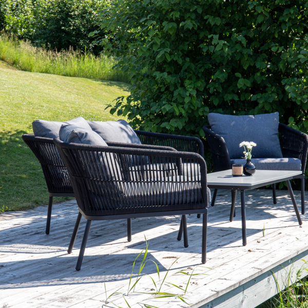 VD LINDA Szürke design Kültéri lounge bútor