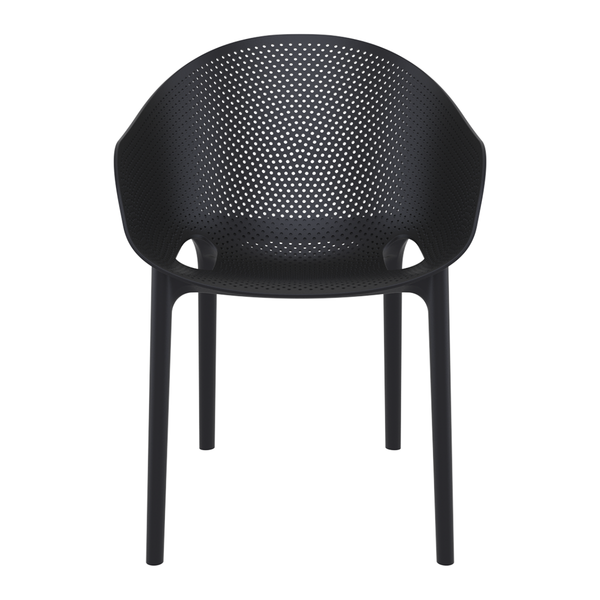 ST RAIN PRO  Antracit design Műanyag kültéri szék