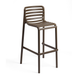 NARDI DOGA STOOL Barna modern Műanyag kültéri bárszék
